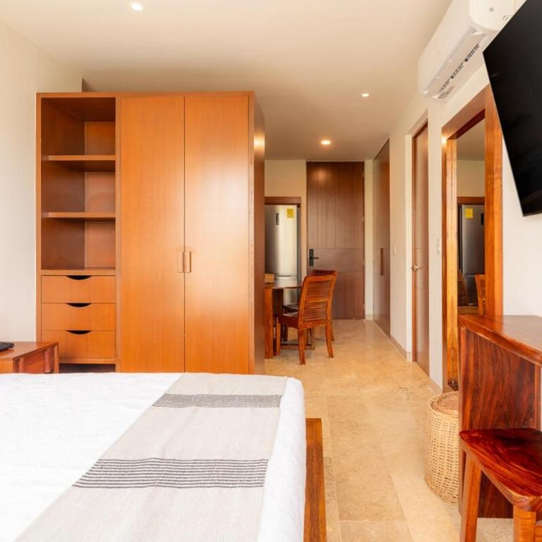 NHOA 303B Lux 1BR Condo Pool View in Aldea Zama - One-Bedroom Apartment - 55