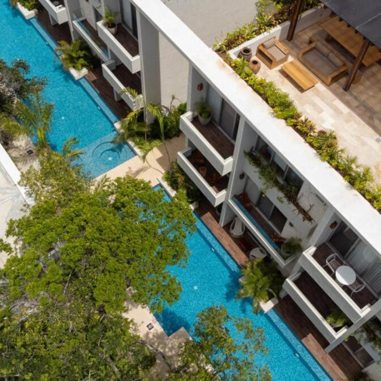 NHOA 303C Lux 1BR Condo Pool View in Aldea Zama - One-Bedroom Apartment - 9
