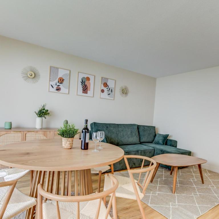 Toulouzen - St-Sernin - Capitole - 2-BDR 60m2, terrace, free car park - T3 60m2, terrasse, parking privé gratuit - Two-Bedroom Apartment - 10