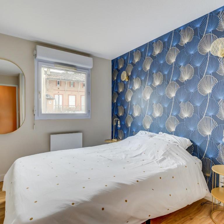 Toulouzen - St-Sernin - Capitole - 2-BDR 60m2, terrace, free car park - T3 60m2, terrasse, parking privé gratuit - Two-Bedroom Apartment - 6
