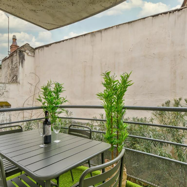 Toulouzen - St-Sernin - Capitole - 2-BDR 60m2, terrace, free car park - T3 60m2, terrasse, parking privé gratuit - Two-Bedroom Apartment - 13