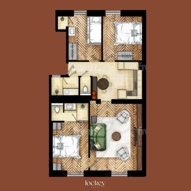 Les Reflets des Martyrs I 3CH I 2SDB I Clim - Apartamento Deluxe - 8