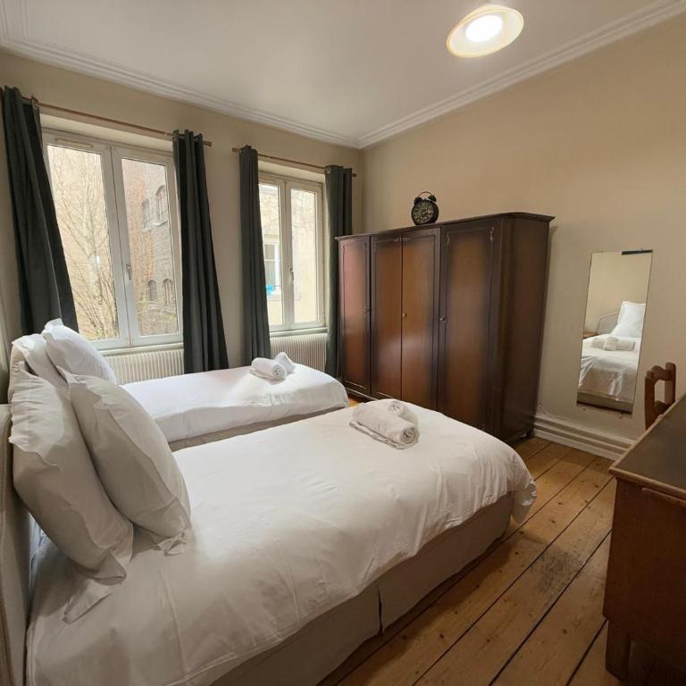 Le Kablé - Proche Palais de la Musique et des Congrès - Lycée Kléber - Three-Bedroom Apartment - 19