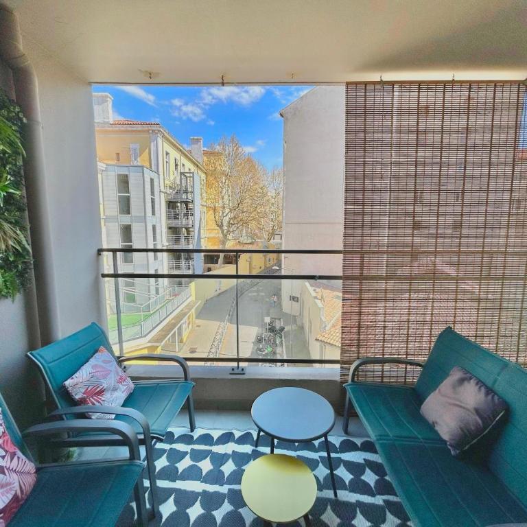 Le 13OR - Appartement de charme en plein centre ville avec parking et jolie terrasse - Panier Joliette Vieux Port - Appartement 2 Chambres - 21