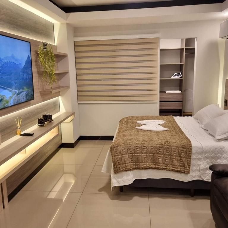 Dpto TV 58", Piscina, Cowork, Gym, Cama Queen - Apartamento de 1 dormitorio - 42