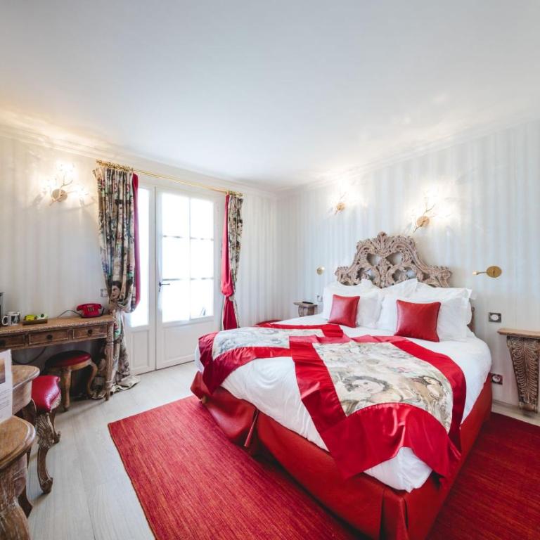 Le Palais d'Aglaé, Hôtel de Charme - Chambre Double - Vue sur Jardin - 4