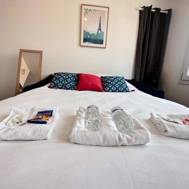 La suite des 3 piliers studio avec parking privé - Appartement 1 Chambre - 8