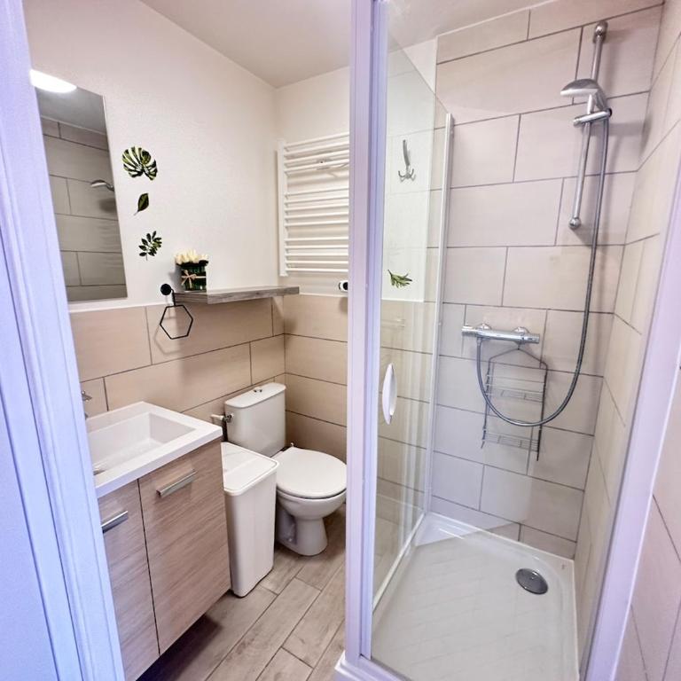 La suite des 3 piliers studio avec parking privé - Appartement 1 Chambre - 9
