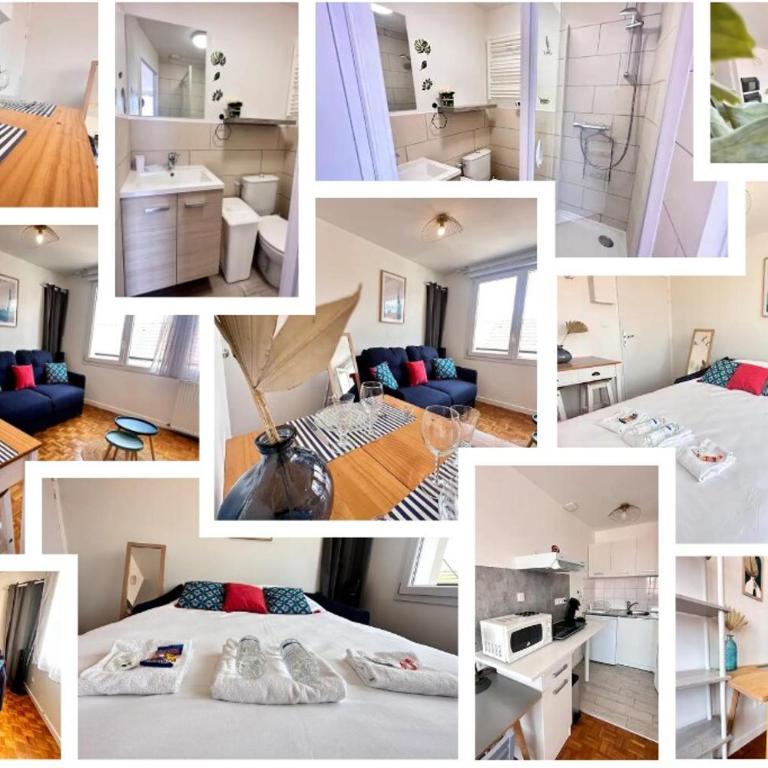 La suite des 3 piliers studio avec parking privé - Appartement 1 Chambre - 15