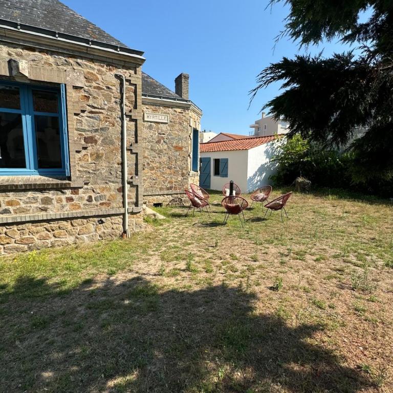 MYRTILLE - Maison 6 personnes avec jardin à 100m de la plage - Casa con 3 Camere da Letto - 4