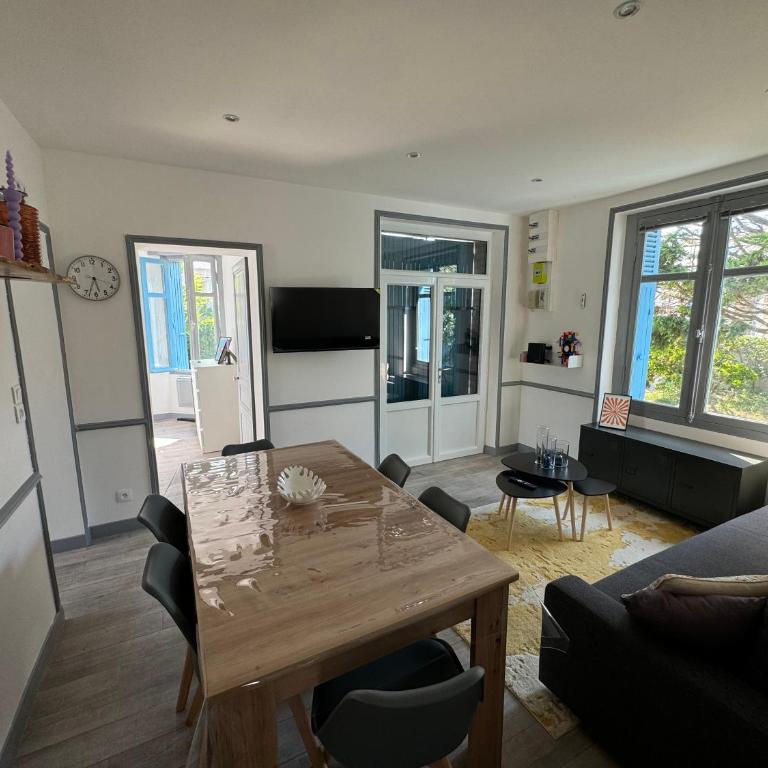 MYRTILLE - Maison 6 personnes avec jardin à 100m de la plage - Casa con 3 Camere da Letto - 1