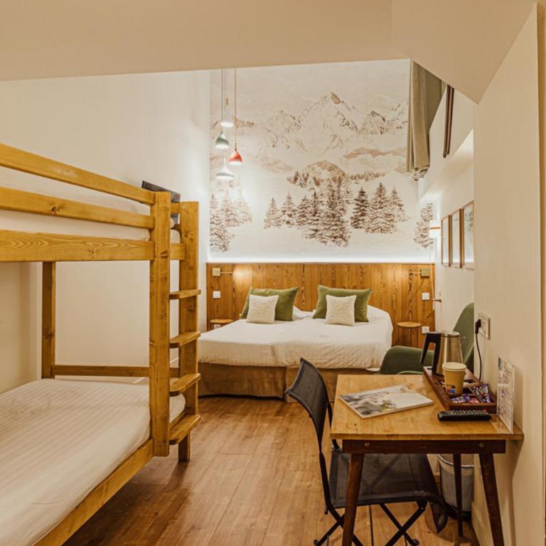 Hotelo Lyon Charité - Chambre Familiale Chalet - Accessible aux Personnes en Situation de Handicap - 2