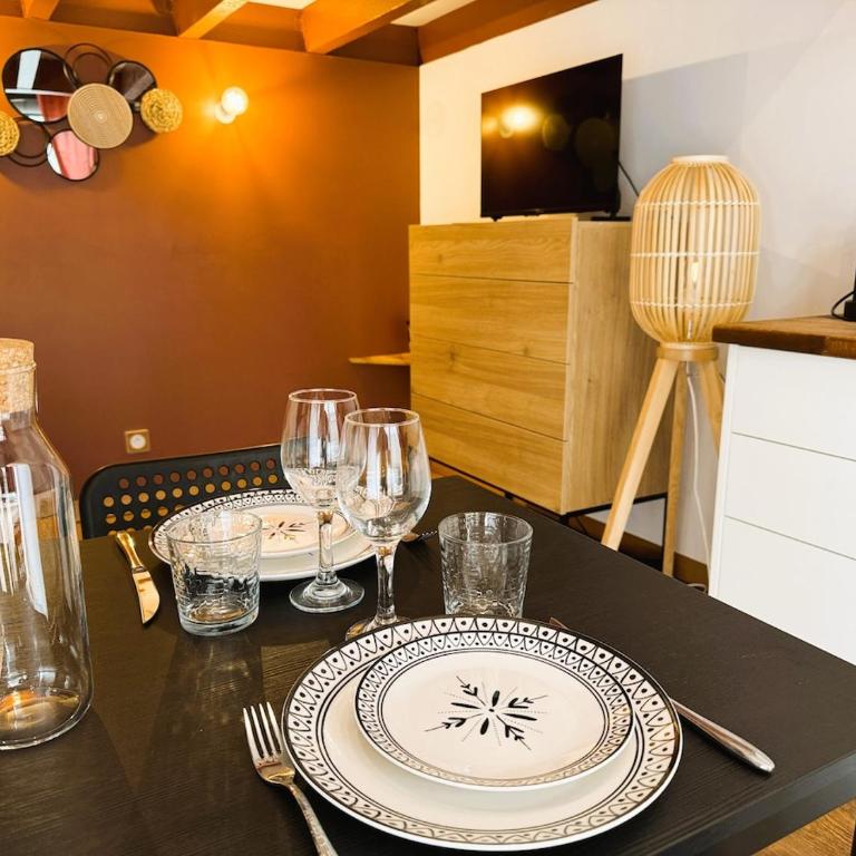 Havre du Bassin avec piscine et studio indépendant - Maison 3 Chambres - 12