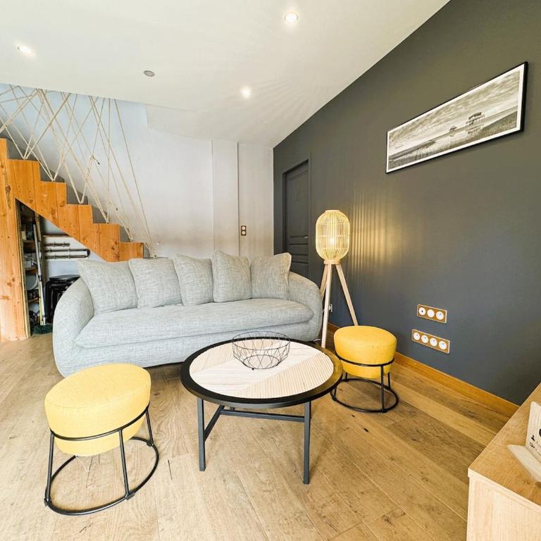 Havre du Bassin avec piscine et studio indépendant - Maison 3 Chambres - 19