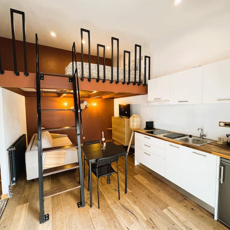 Havre du Bassin avec piscine et studio indépendant - Maison 3 Chambres - 30