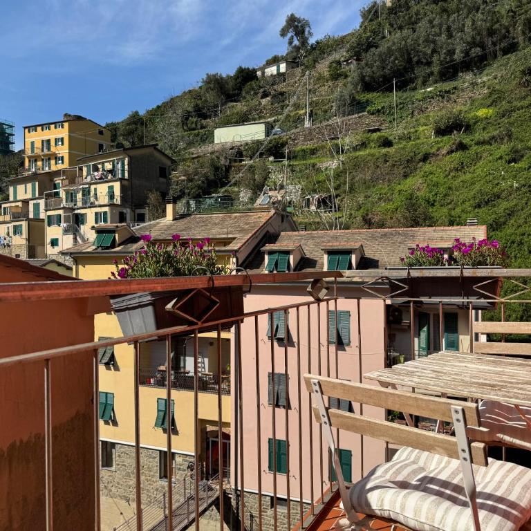 Pippo a Vernazza Rooms - Doppelzimmer mit Balkon - 1