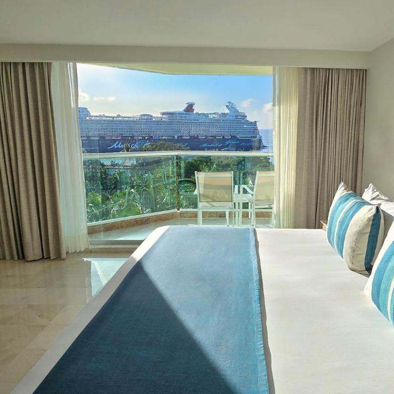 Grand Park Royal Cozumel - All Inclusive - Alojamiento Deluxe con vistas al mar - Cama extragrande - 8