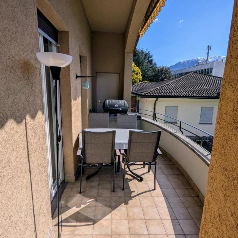 Locarno, Casa Pioda - nahe Zentrum, mit Balkon und Parkplatz - Appartamento con Balcone - 9