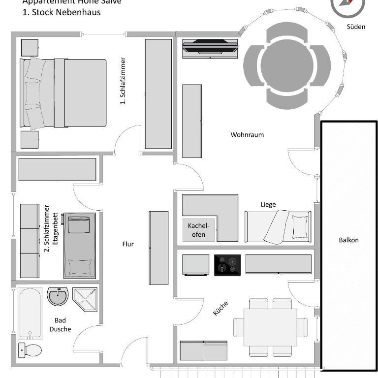 Beim Talschuster - Appartamento Familiare con 2 Camere da Letto - 8