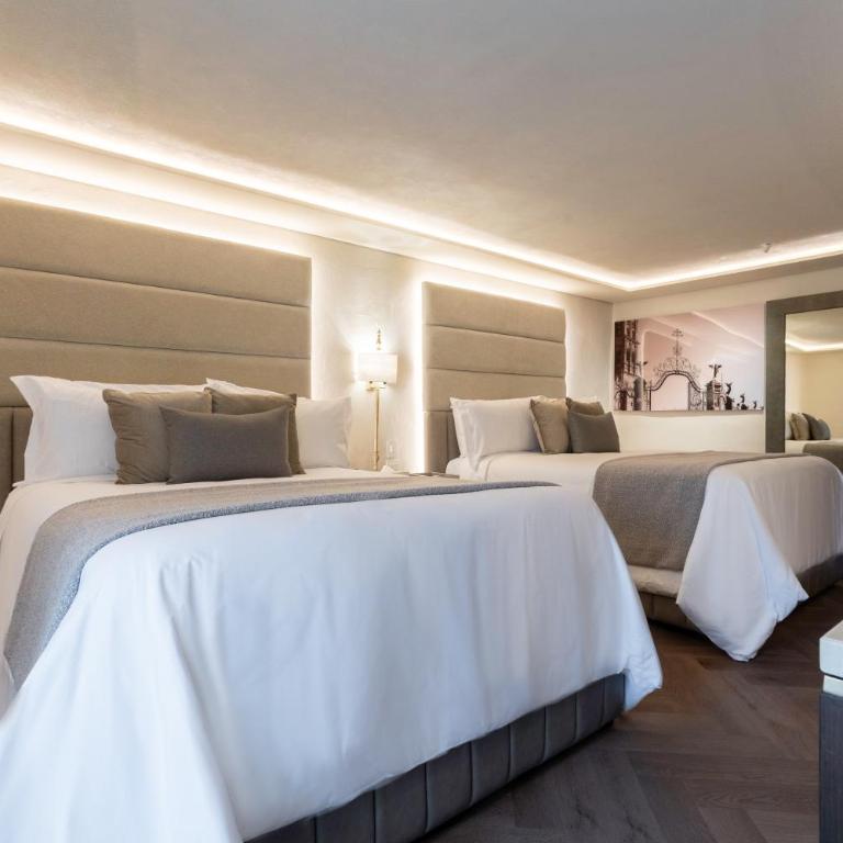 Quinta Real Puebla - Habitación Doble Deluxe con cama grande - 3