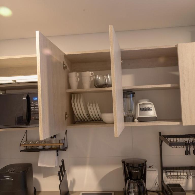 Apartasuite Smart cerca de la Fundación Santa Fé - One-Bedroom Apartment - 10