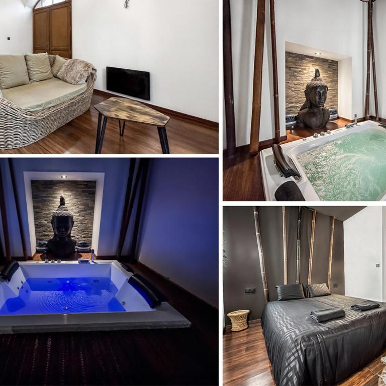 Suite Zen & jacuzzi - Une parenthèse de détente Nouveau! DAY USE! - Appartement - Rez-de-Chaussée - 3