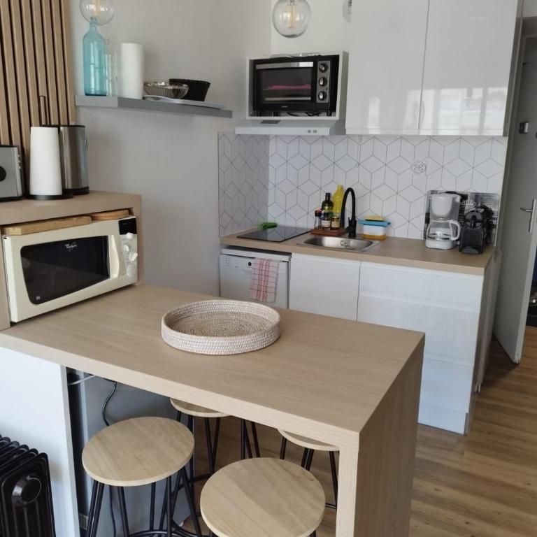 Les Palmiers Appartement 4 personnes 50m De La Plage Parking - Appartamento - 7