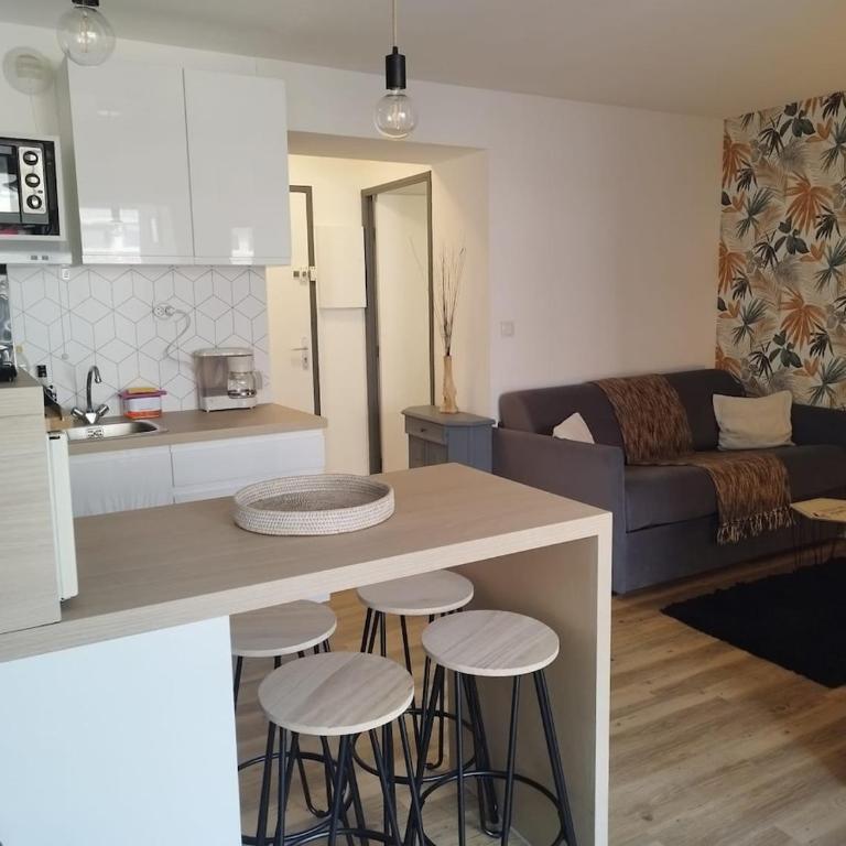 Les Palmiers Appartement 4 personnes 50m De La Plage Parking - Appartamento - 4