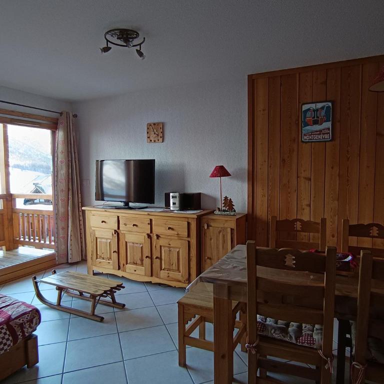 Appartement cosy à Montgenèvre avec terrasse et parking - FR-1-445-168 - Apartamento (4 adultos) - 11