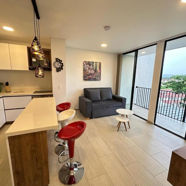 Amara305 Hermoso apartamento tipo estudio en barrio Laureles con balcon - Apartamento de 3 dormitorios - 37