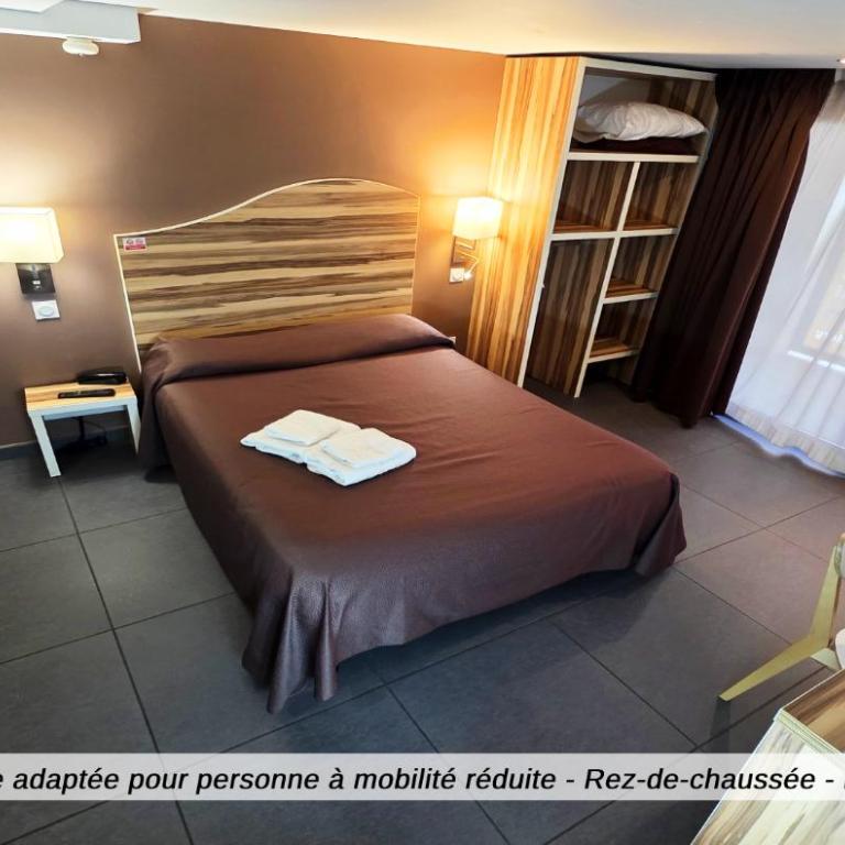 Hôtel Au Valéry - Chambre Double - Accessible aux Personnes à Mobilité Réduite - 4