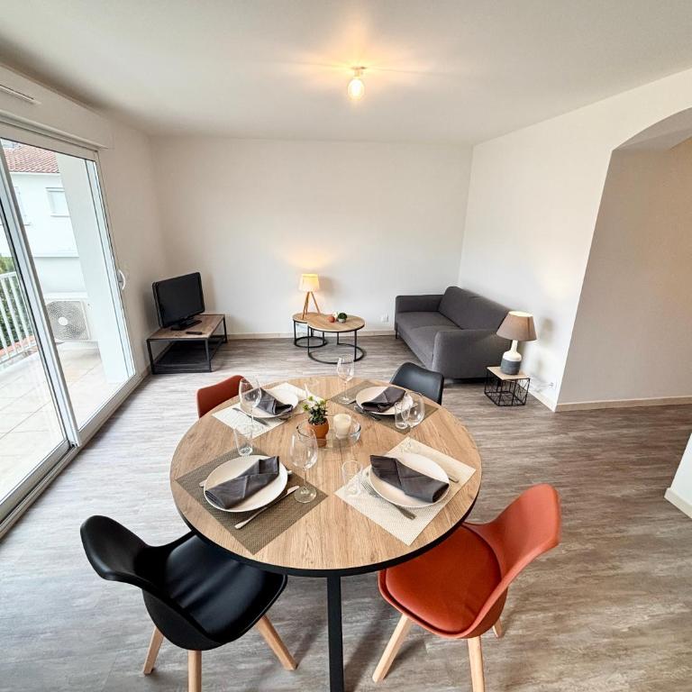 Le Rayonnant - Royan, Wifi & Balcon - Appartement 2 Chambres avec Balcon - 9