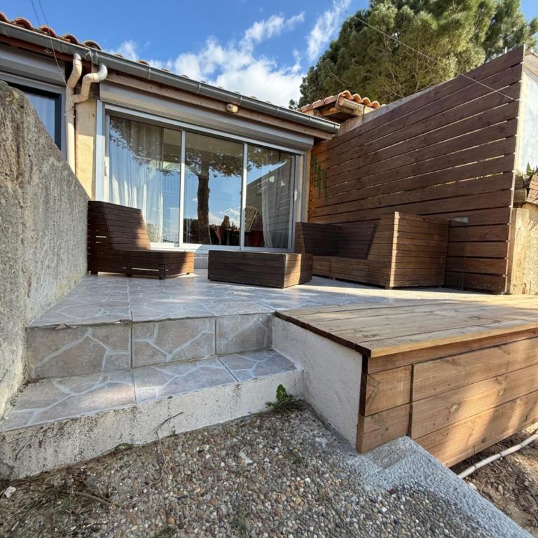 Vue sur l'Etang de Thau - Maison 2 Chambres - 19
