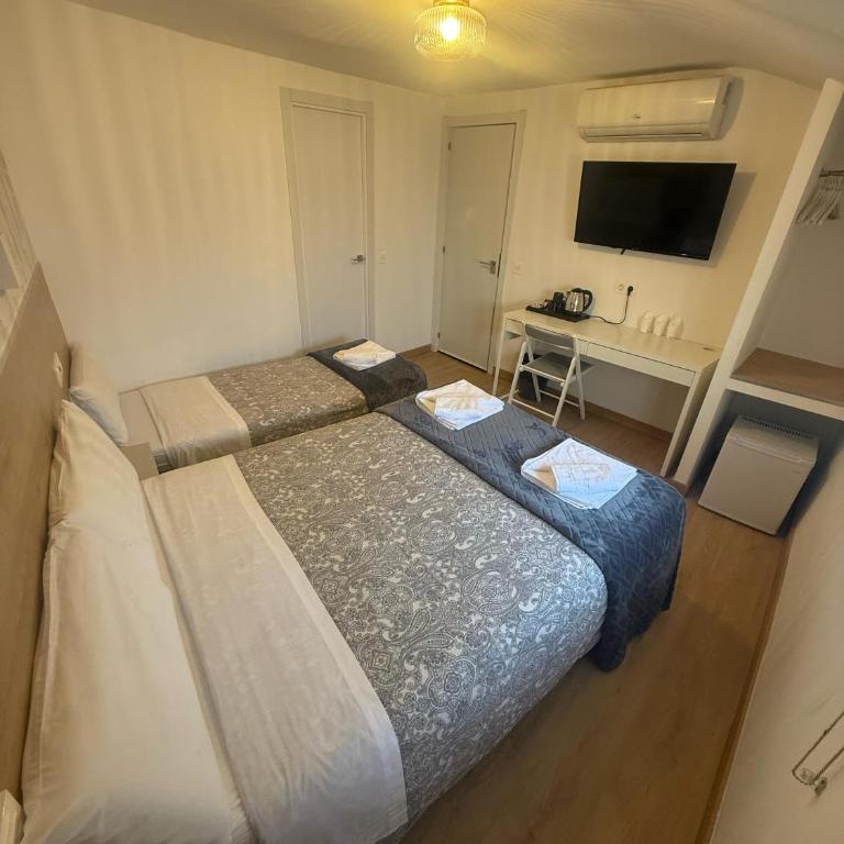 Hostal Comercial - Chambre Double avec Lit d'Appoint - 19