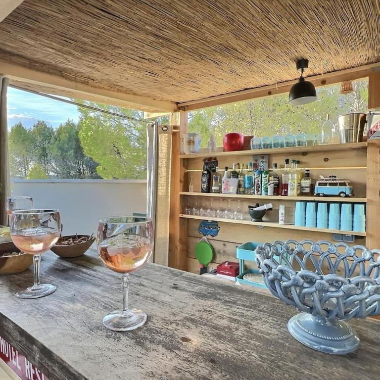 Bastide Uzes à pied avec Piscine Maison Les Ailes - Villa - 12