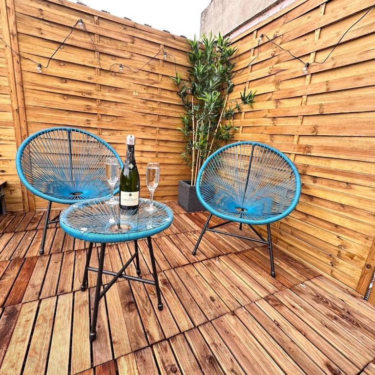 Magic suite avec Balnéo, Sauna et terrasse - Appartement 1 Chambre - 22