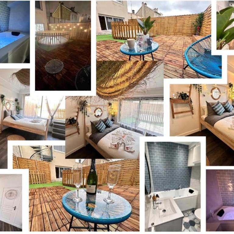 Magic suite avec Balnéo, Sauna et terrasse - Appartement 1 Chambre - 24