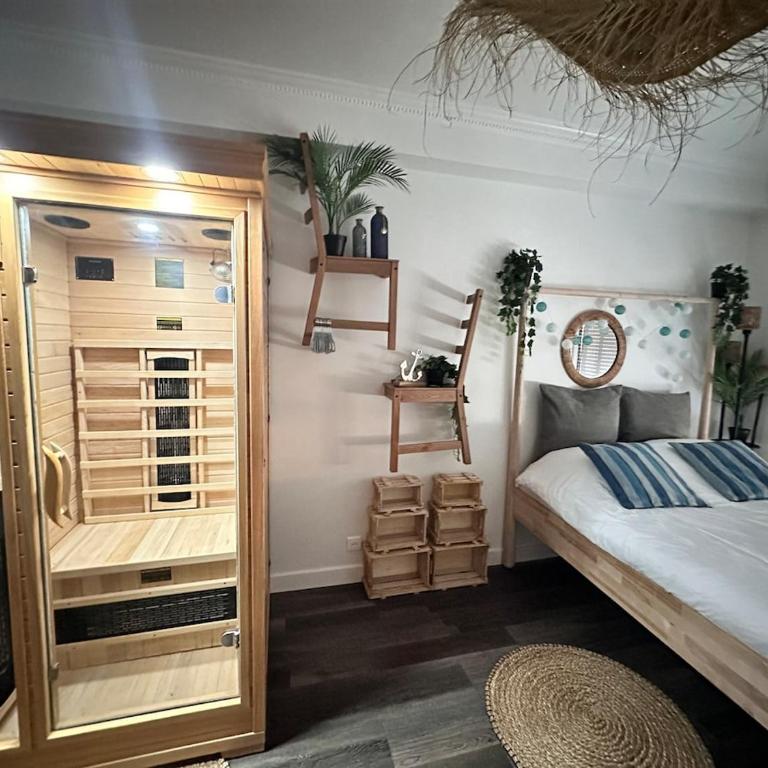 Magic suite avec Balnéo, Sauna et terrasse - Appartement 1 Chambre - 27