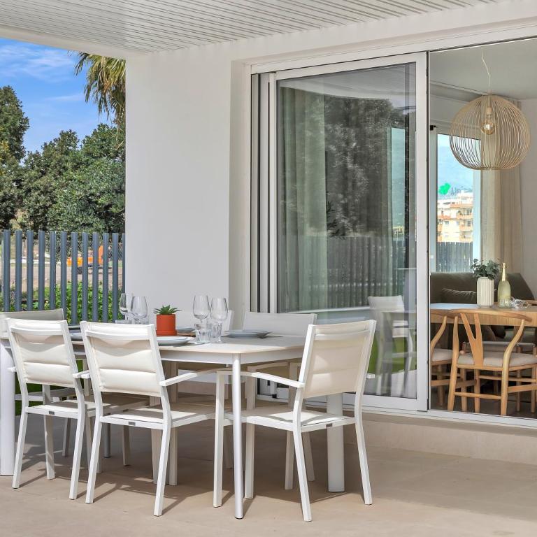 Casa Carlota - new build apartment in Torre del Mar - Apartamento Deluxe de 2 dormitorios con vistas al jardín - 1