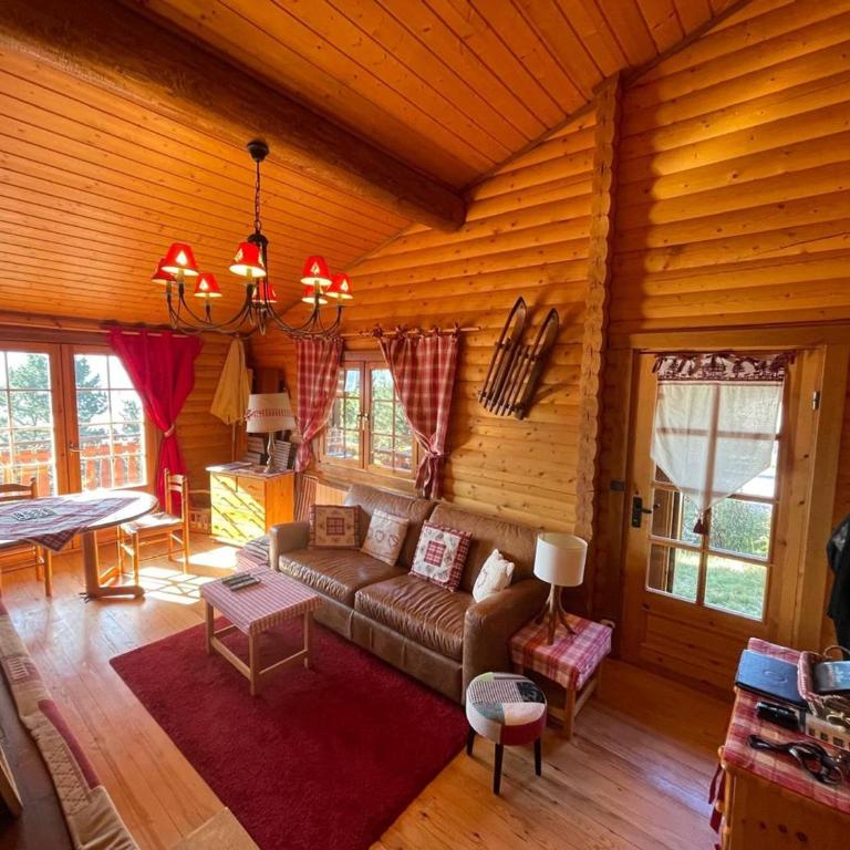 Chalet confortable avec cheminée et garage aux Angles - Two-Bedroom Chalet - 3