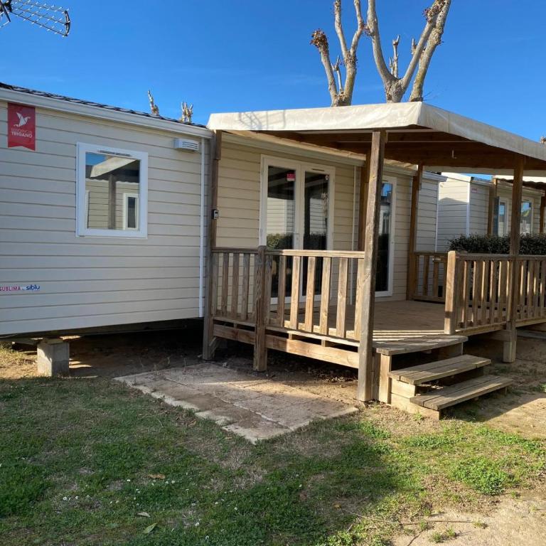 Mobil home Le petit Paradis 4-6 places camping les sables du midi - Casa Móvil - 1