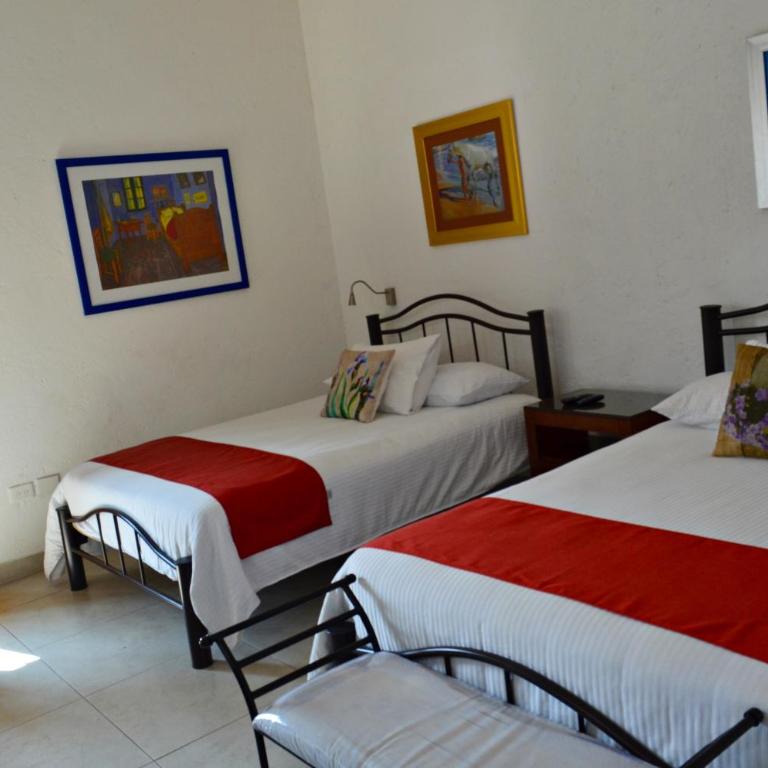Hotel del Capitán de Puebla - Habitación cuádruple - 3