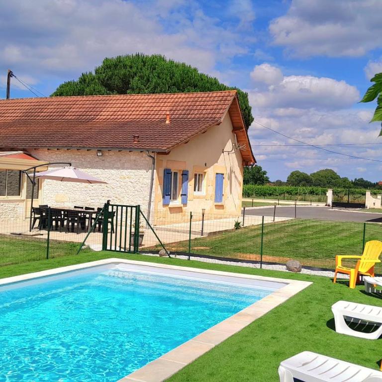 Gite du Conty - Maison familiale avec piscine au cœur du Périgord, proche Bergerac - Haus mit 4 Schlafzimmern - 5
