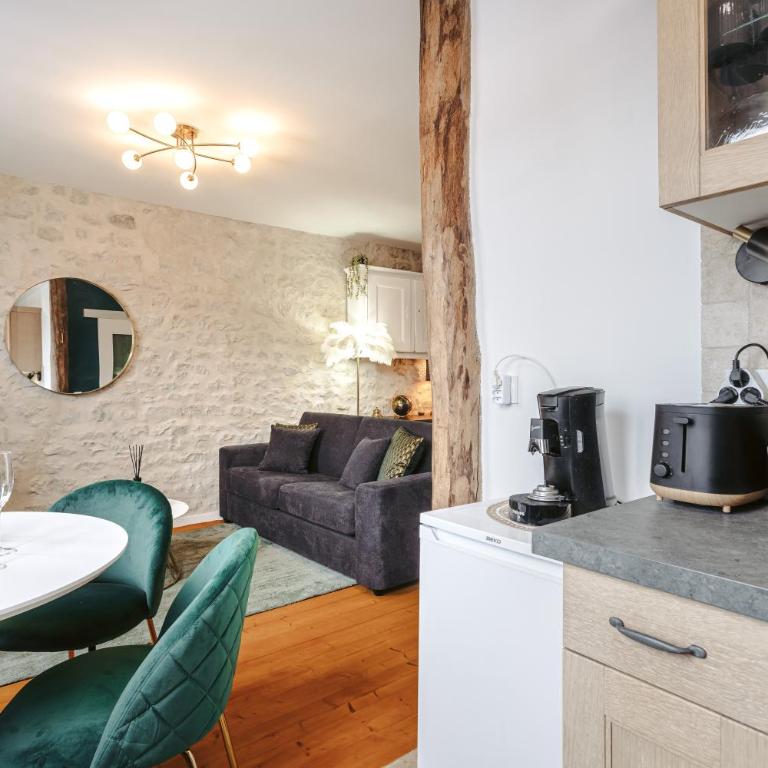 Gatsby - Élégant, Central, Fibre, Tv 4K, Netflix, Literie Confortable - Appartement 1 Chambre - 9