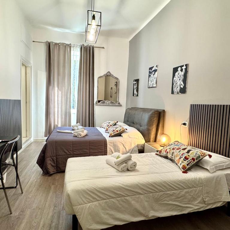 Gate 40 Roma - Triple Room with Private Internal Bathroom - 14