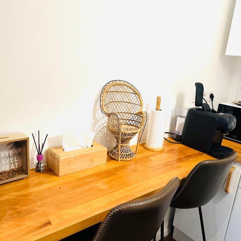 Studio ZEN cosy gare part dieu - Deluxe Studio mit Kingsize-Bett - 20