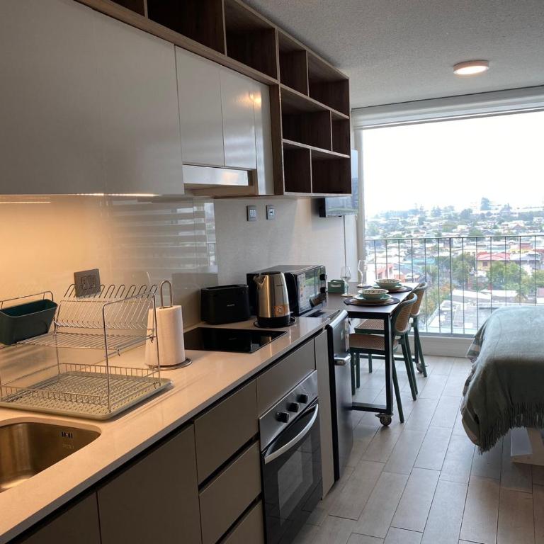 Estudio a pasos de Ñuñoa y con vistas increíbles - Apartamento de 1 dormitorio - 10