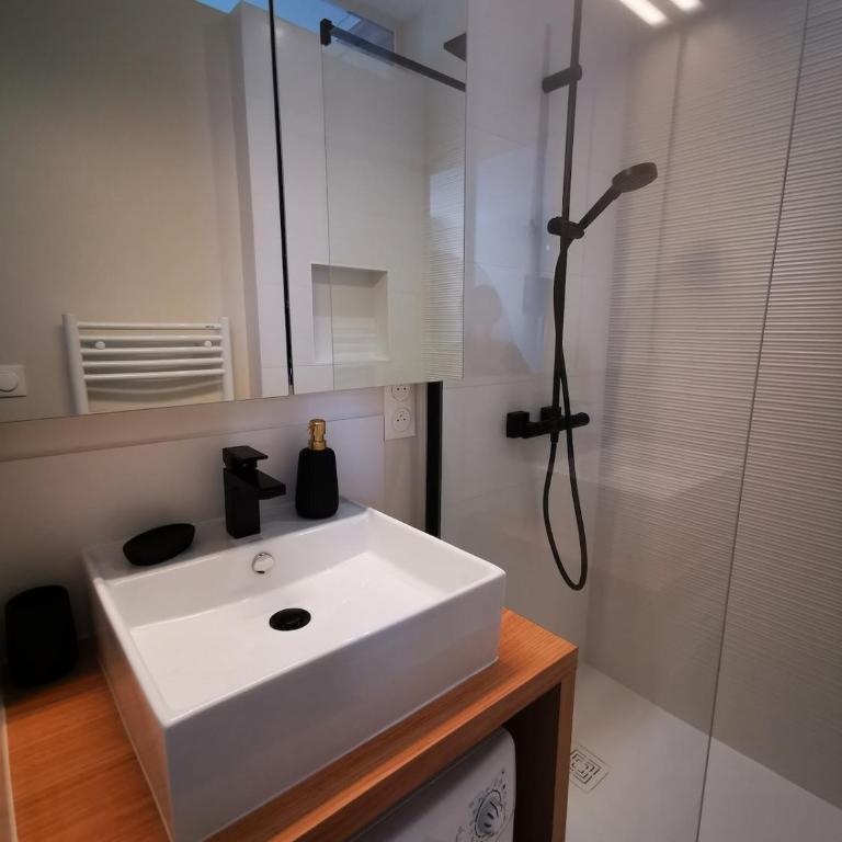 Magnifique studio avec vue sur les toits du Théatre Graslin et la place - Apartment mit 1 Schlafzimmer - 16