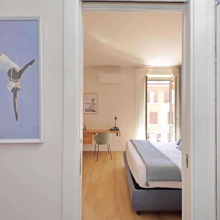 YCH-Eleganza e confort vicino metro re di Roma - Appartamento Superior con 2 Camere da Letto - 46