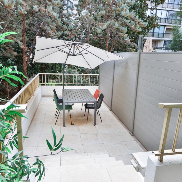 Spacieux T2 avec grande terrasse à 200m de la plage - Apartment mit 1 Schlafzimmer - 3